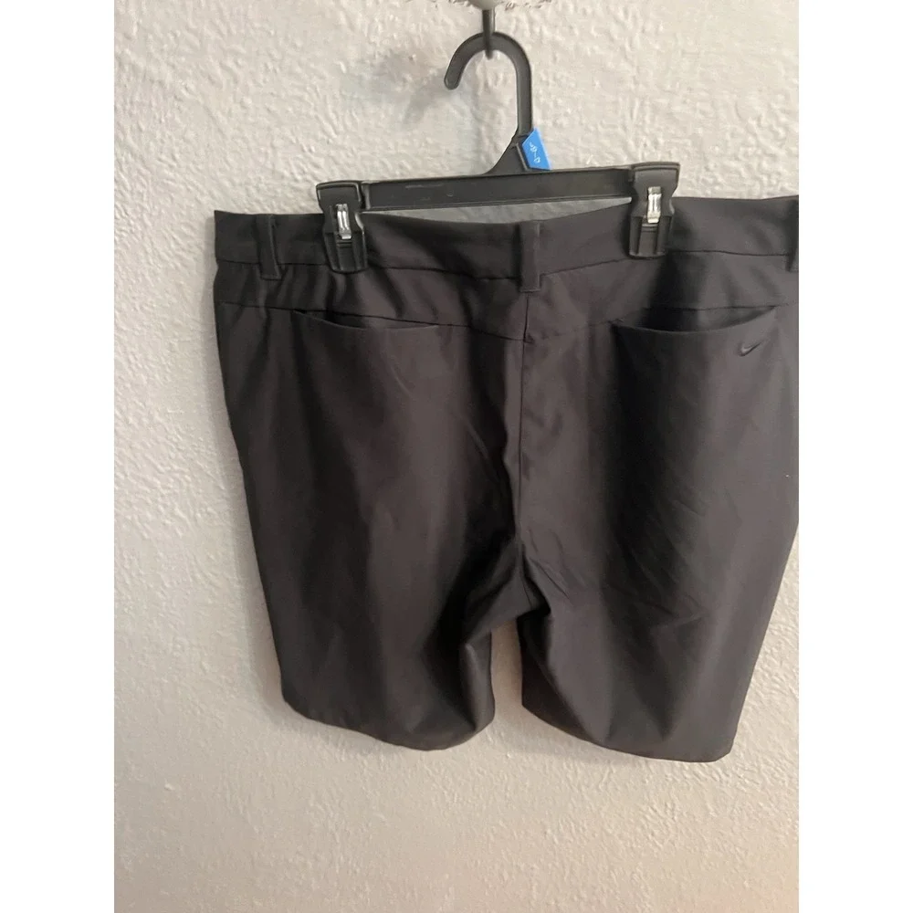 Nike Womens Dri Fit Bermuda Sport Shorts Size 14  Black